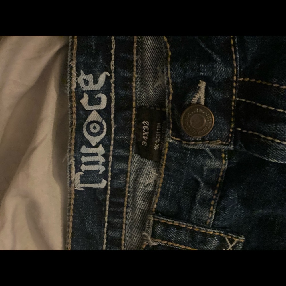 Twoce men’s size 34x32 denim jeans